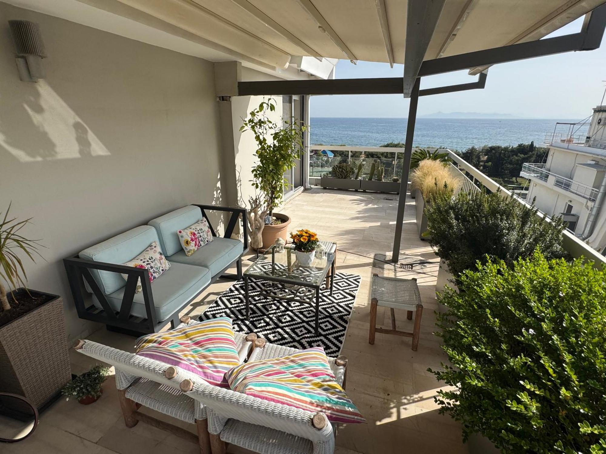 Appartement Sea Horizon Penthouse Flat à Athènes Extérieur photo