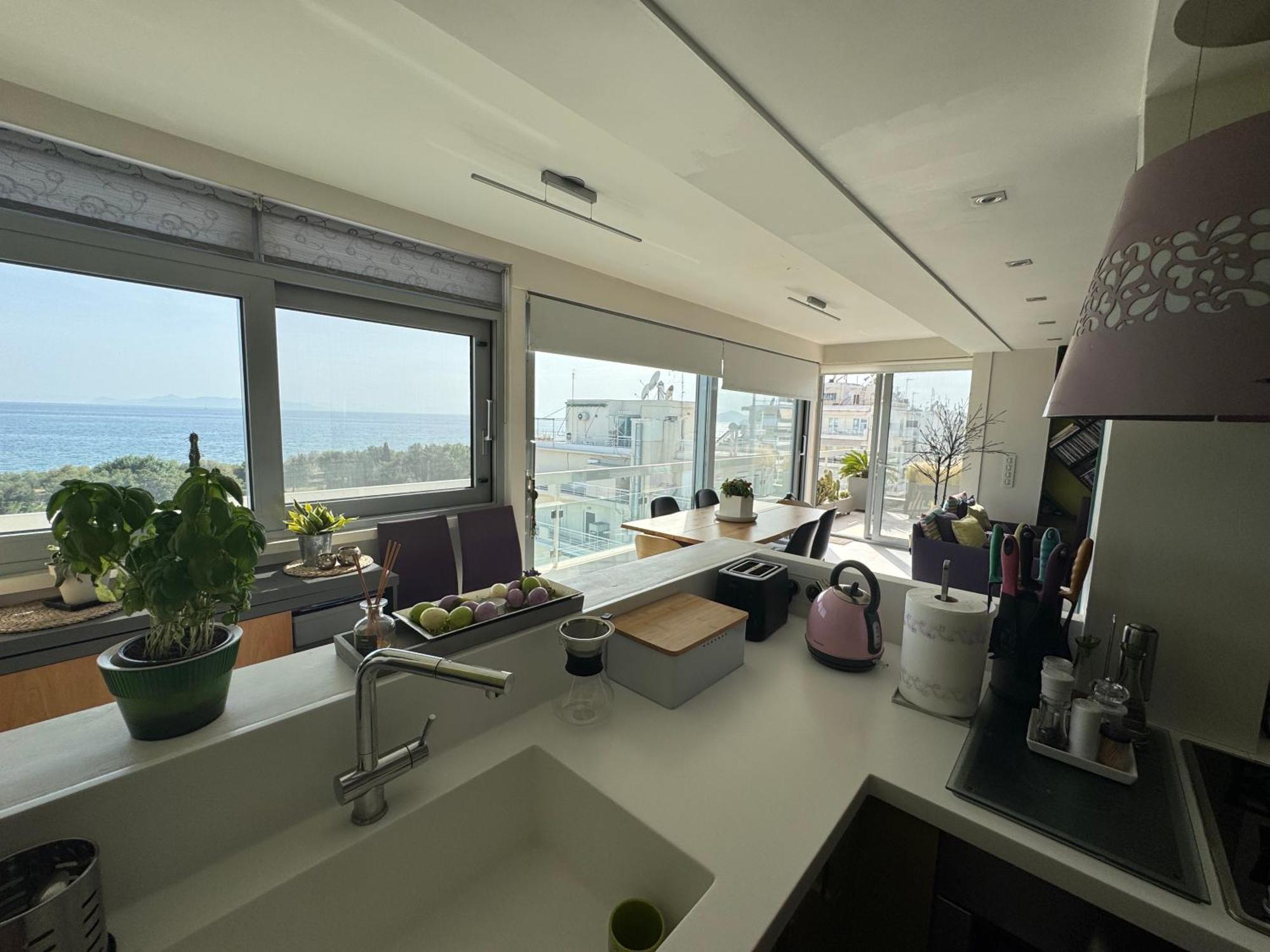 Appartement Sea Horizon Penthouse Flat à Athènes Extérieur photo
